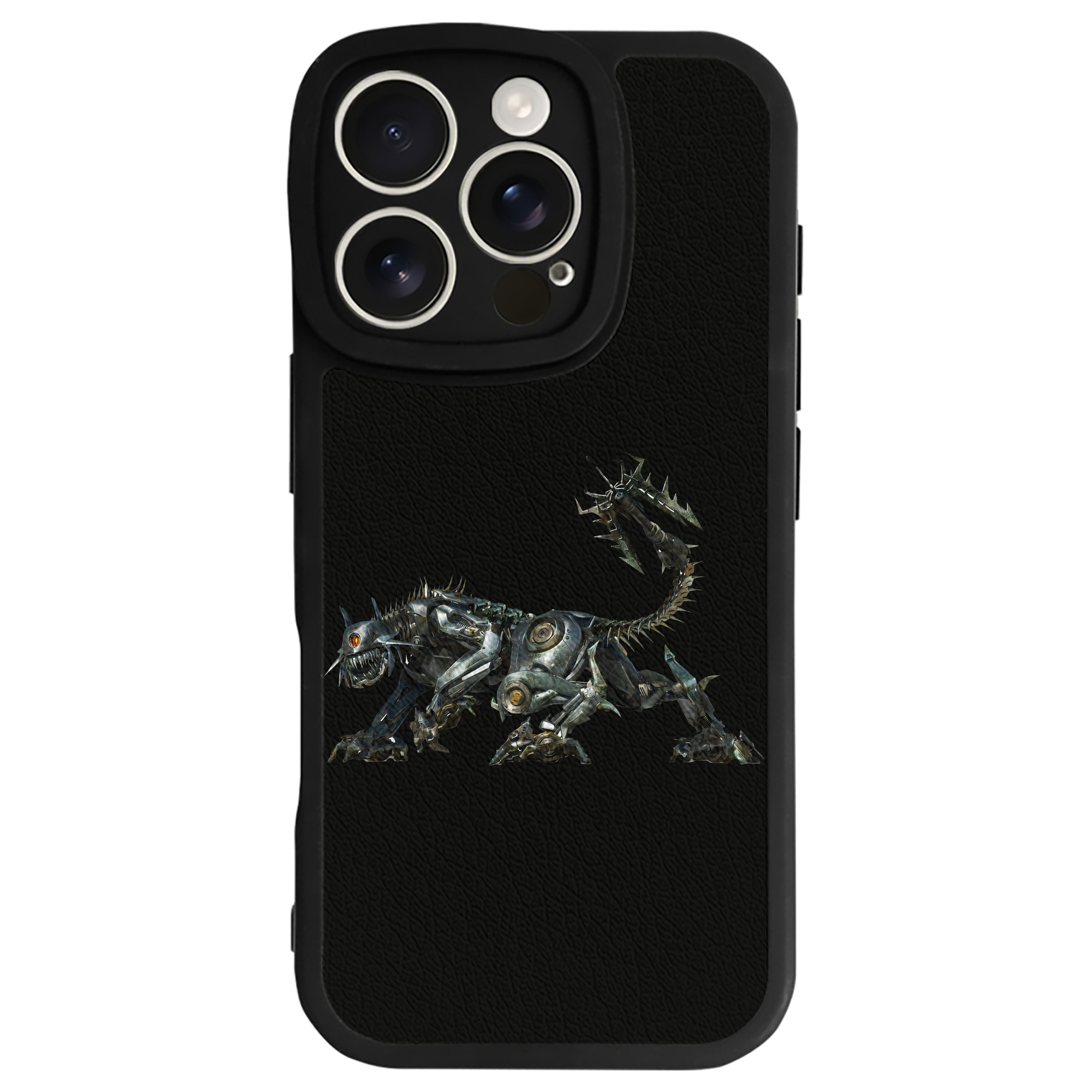 （画像用） Transformers トランスフォーマー 【iPhone 16シリーズ対応】シリコンスマホケース（レザー調） 材質：シリコン